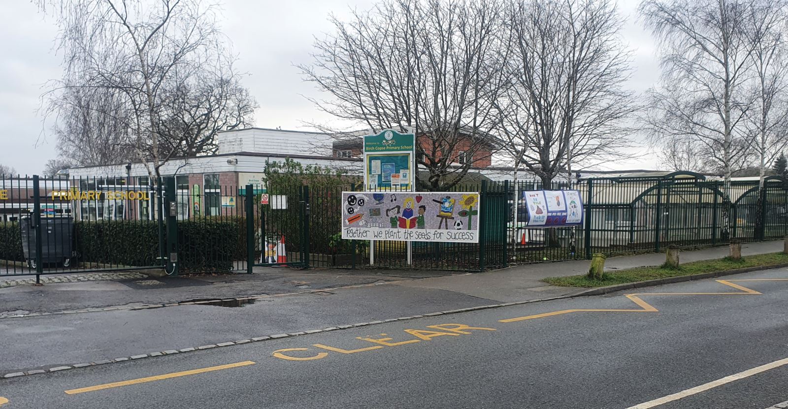 Birch Copse Primary School - the first completed under the project